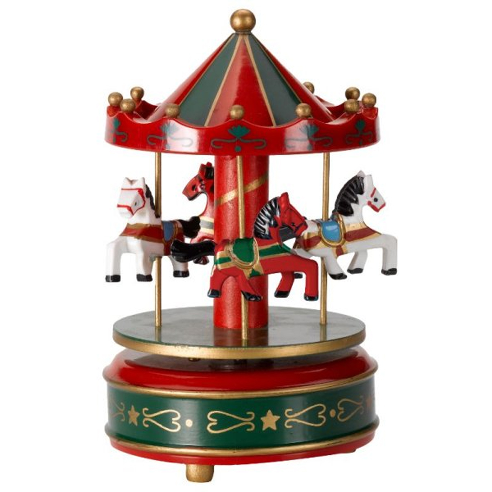 Marco Paul Musical Christmas Carousel Decoration Image 1