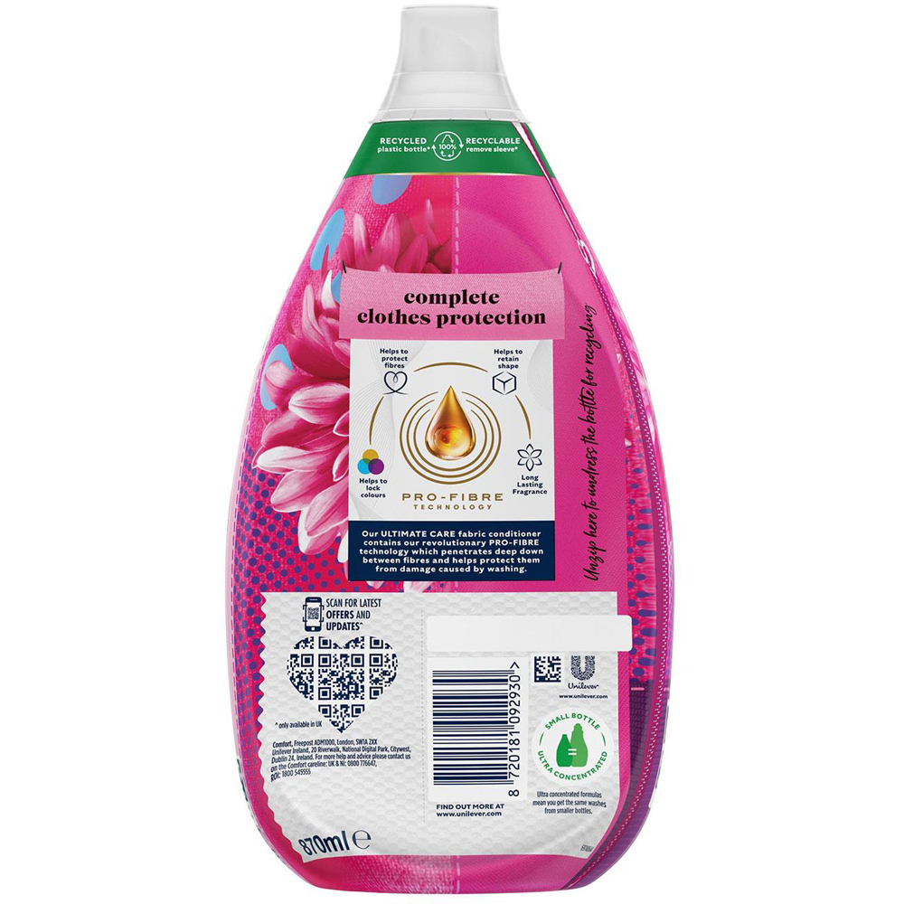 Surf Tropical Lily Laundry Powder with Comfort Fuchsia Passion Fabric Conditioner Image 3