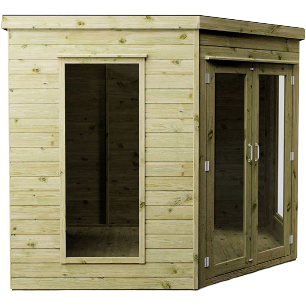 Mercia Corner Summerhouse with Side Shed 8 x 12ft Image 4