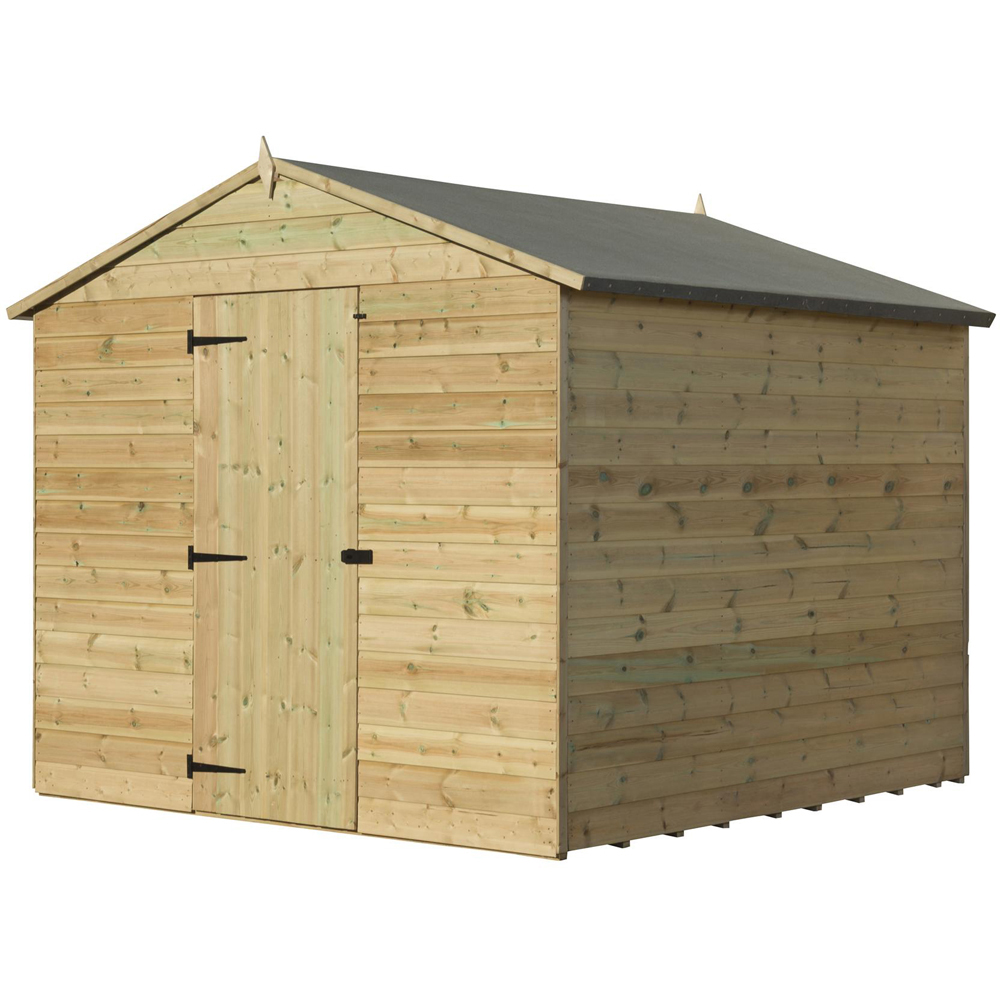 Empire Sheds 9000 8 x 8ft Tongue and Groove Apex Garden Shed Image 1