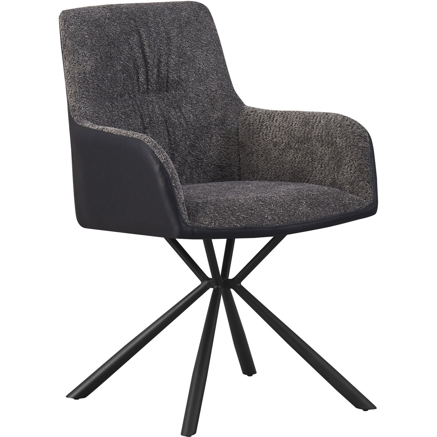 Henley Dining Chair Pair - Black Image 2