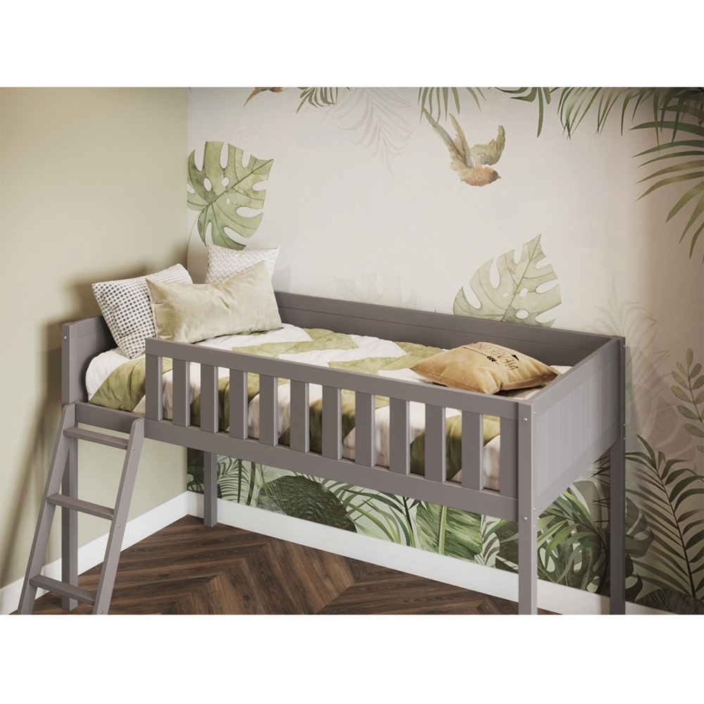Flair Bea Shorty Grey Wooden Mid Sleeper Cabin Bed Image 2