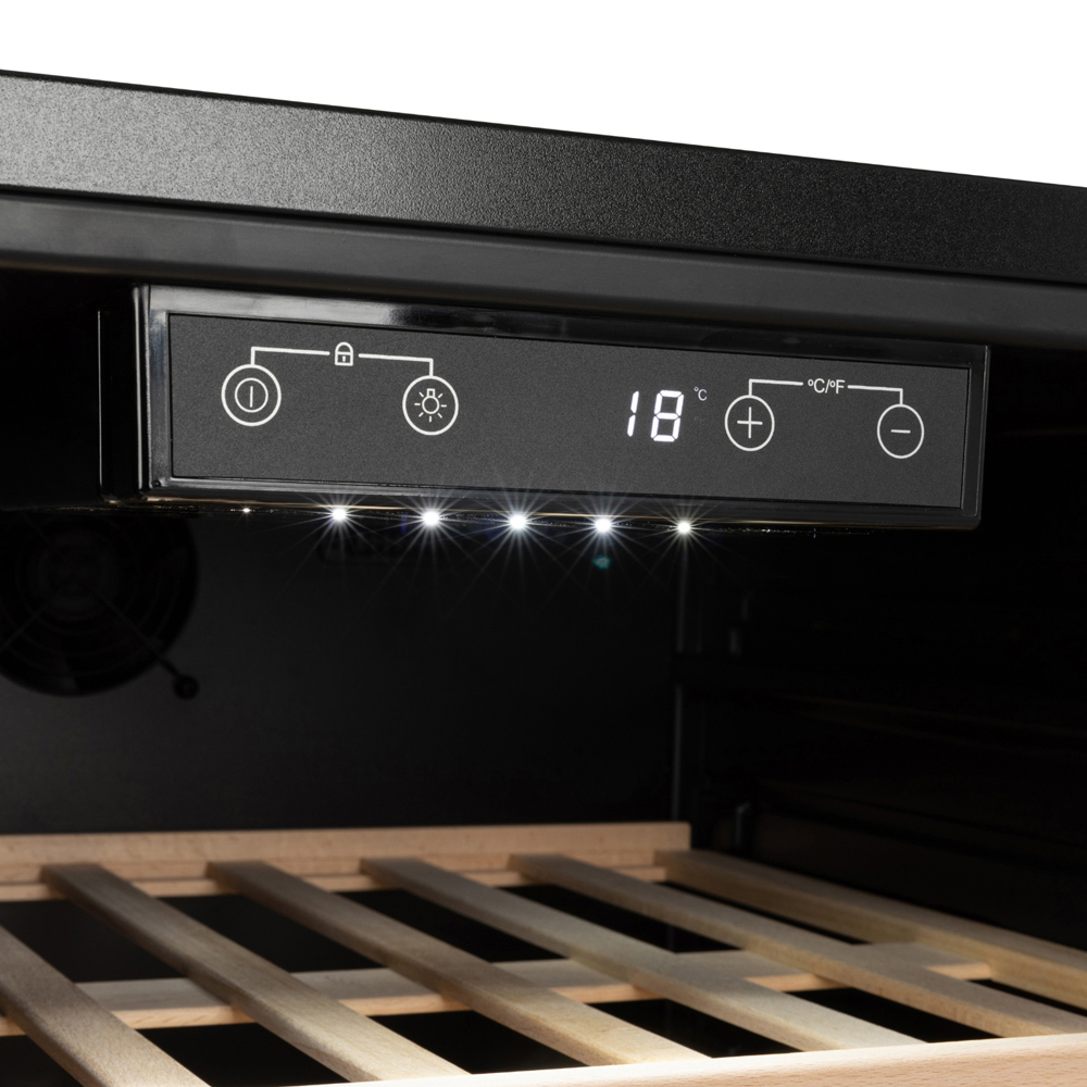 Willow Appliances W60WCSS Stainless Steel 142L Under Counter Wine Cooler Image 6