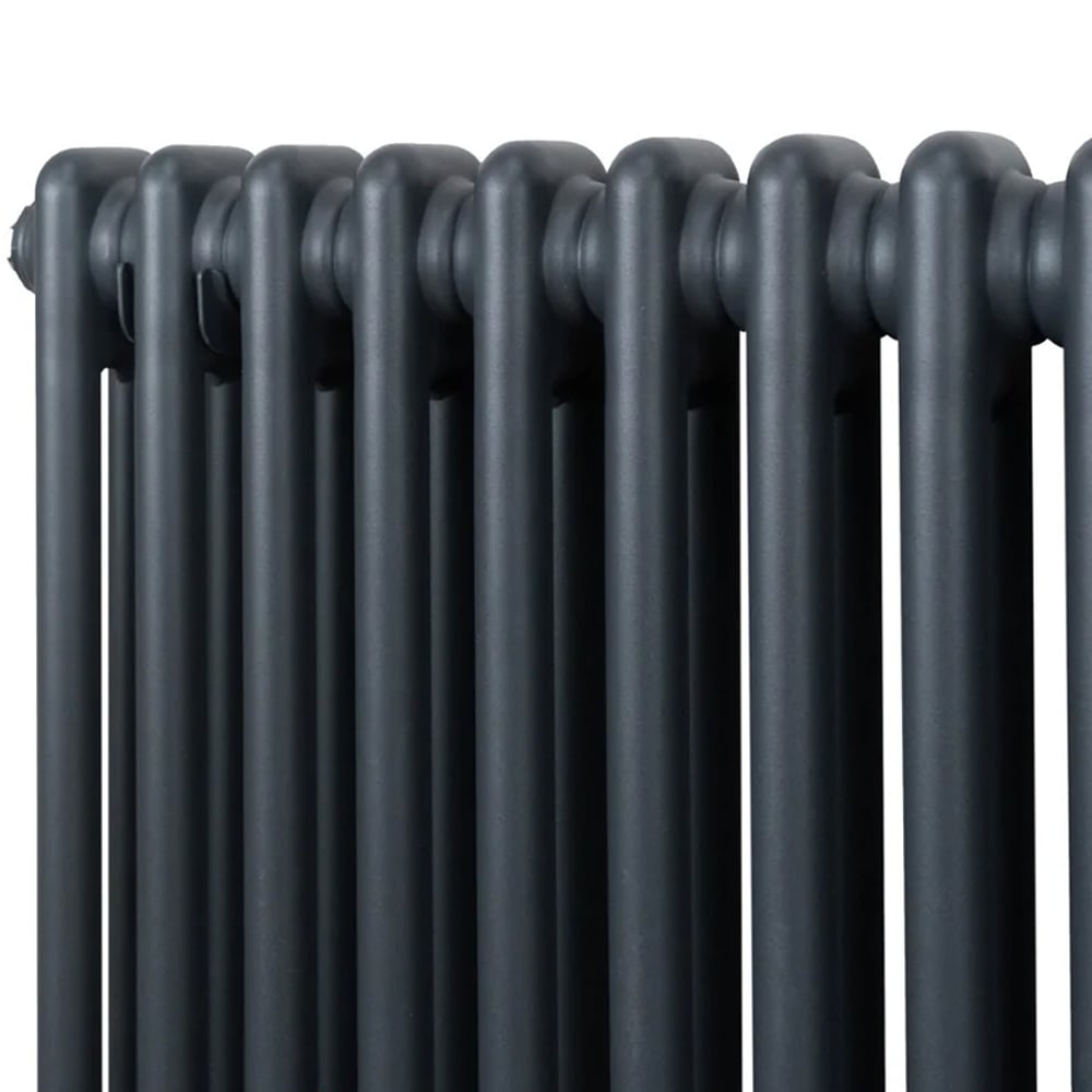 Monster Shop 1975 BTU Anthracite Grey Traditional 2 Column Radiator 300 x 832mm Image 5