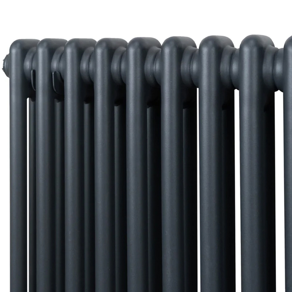 Monster Shop 2791 BTU Anthracite Grey Traditional 2 Column Radiator 1500 x 292mm Image 5