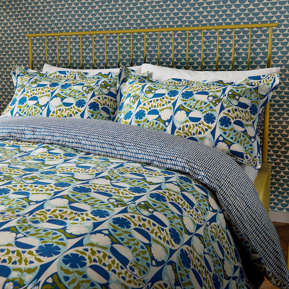 Scion Twist and Turn King Size Indigo Duvet Set Image 4