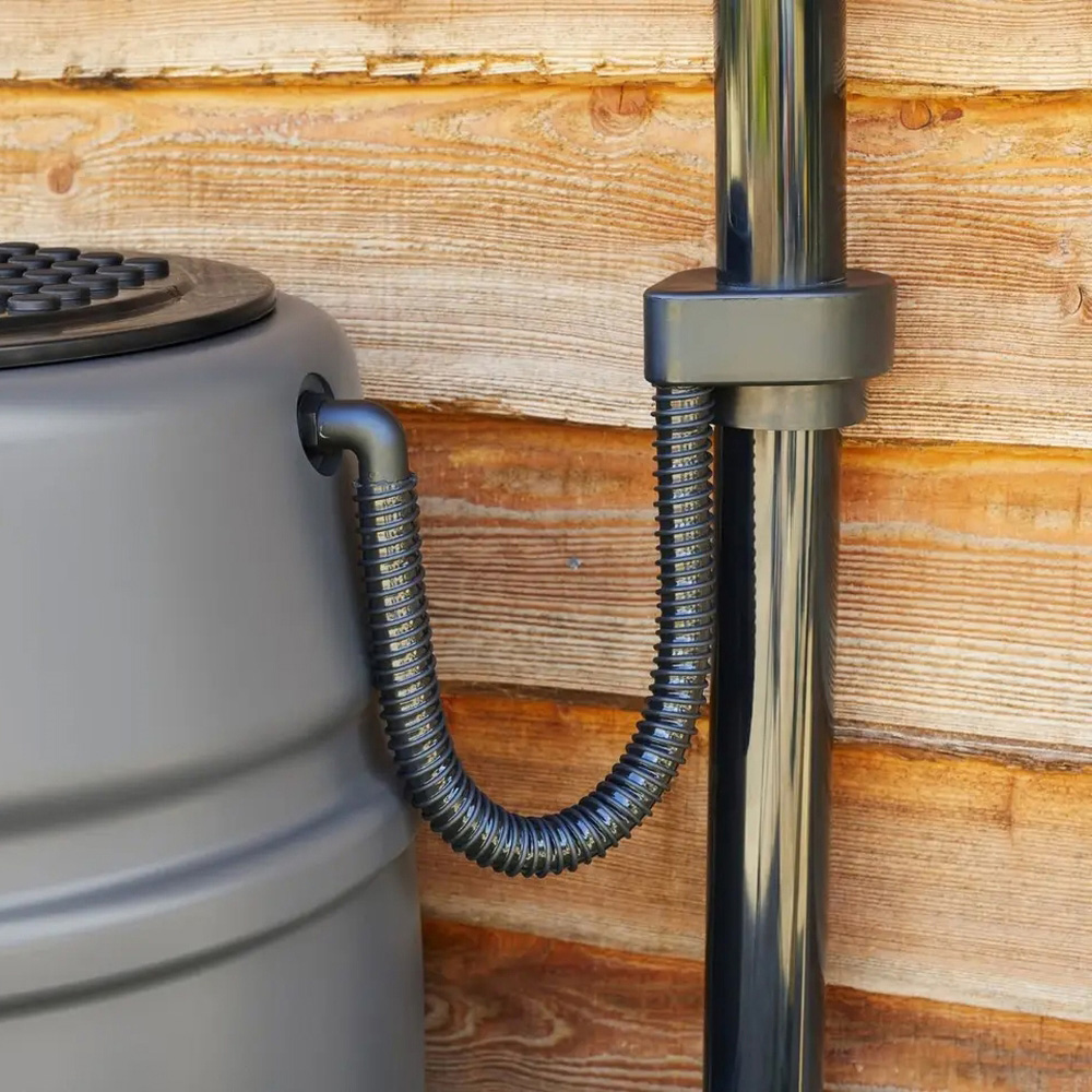 Straight PLC Harcostar Grey Water Butt Kit 227L Image 2