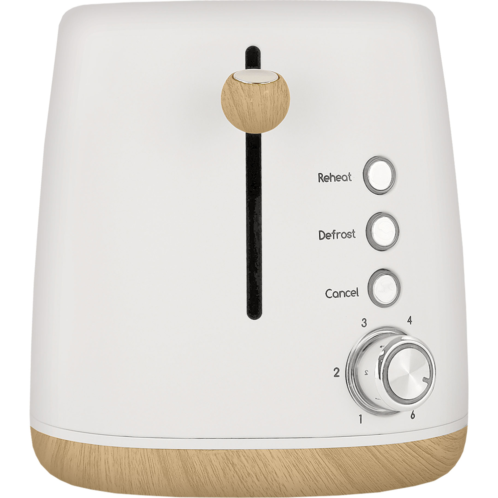 Statesman SKT05090CR Cream Scandi Design 2 Slice Toaster 900W Image 4