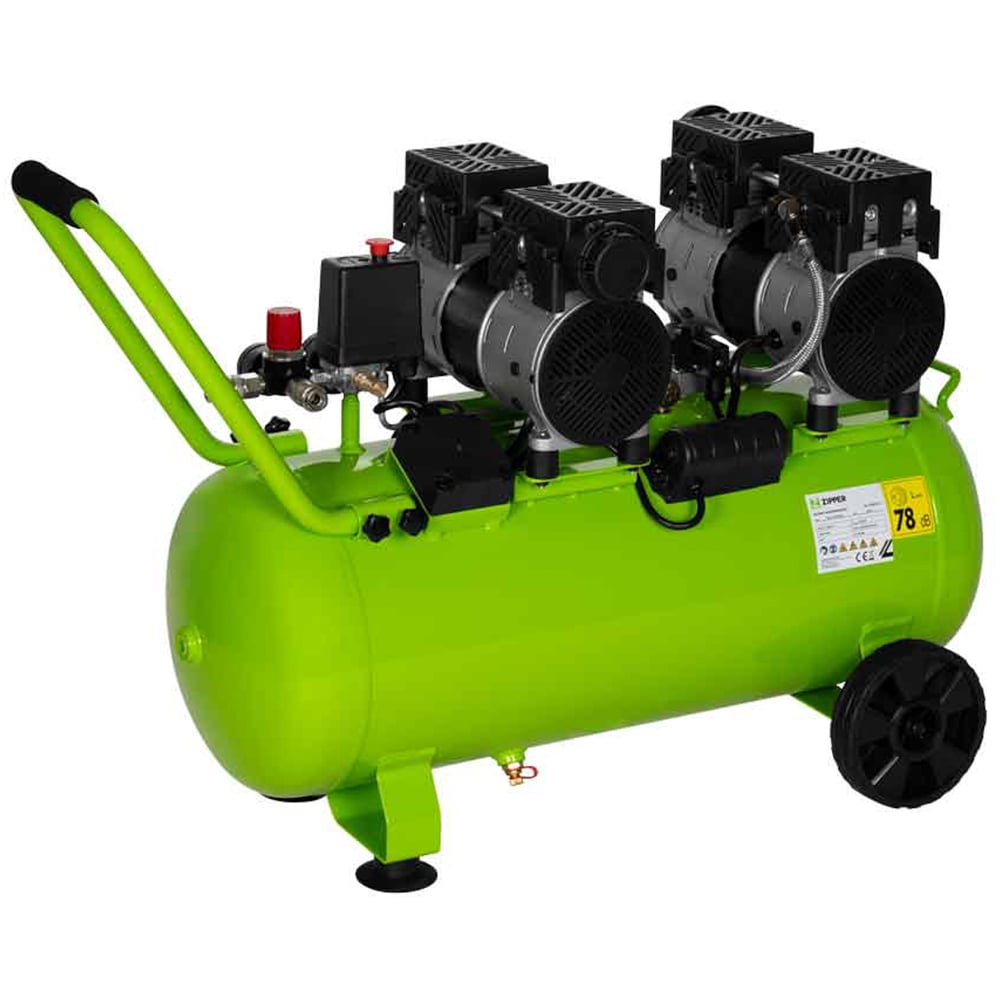 Zipper ZI-COM50SI 230V Silent Air Compressor 50L Image 3