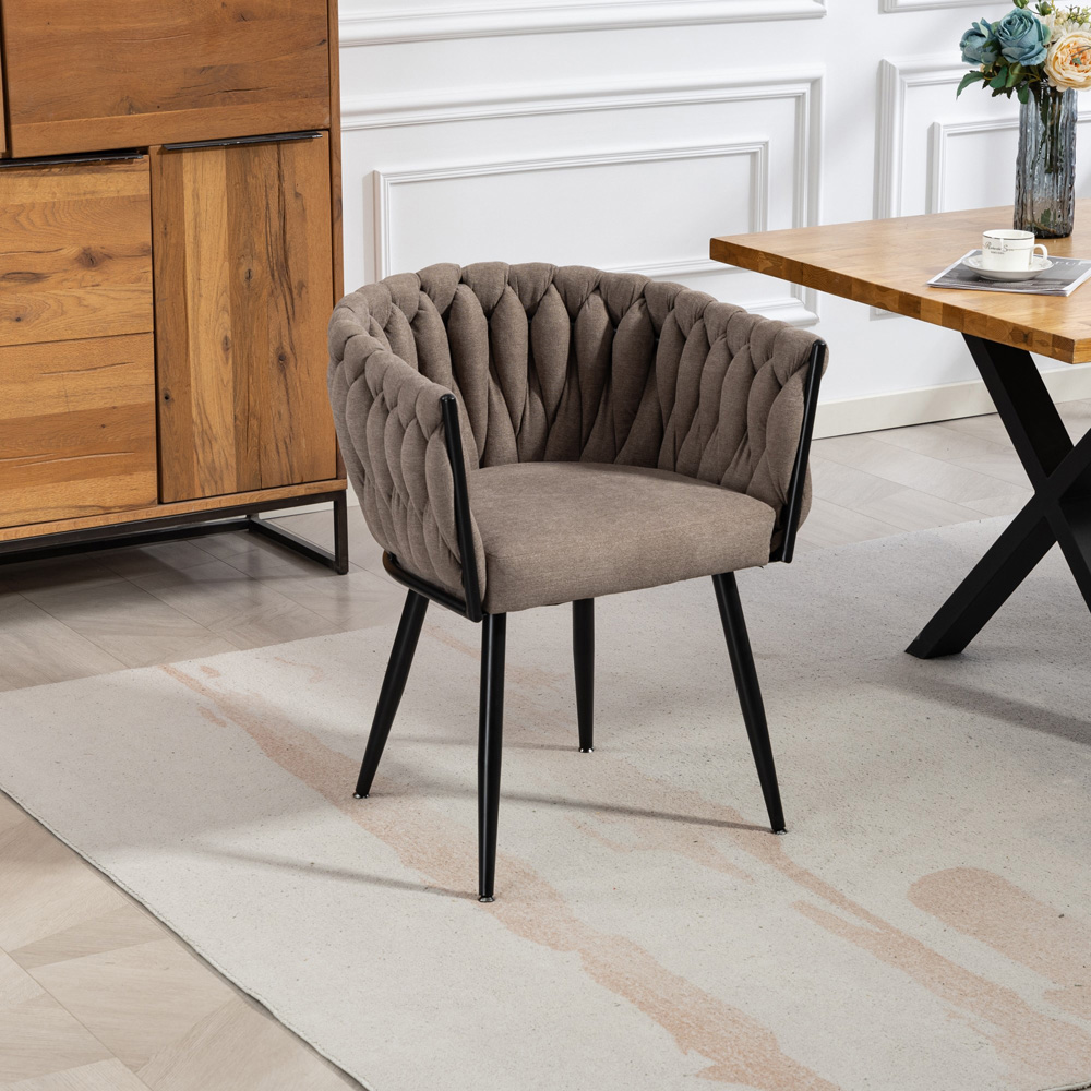 Artemis Home Aneta Set of 2 Brown Dining Chairs Image 7