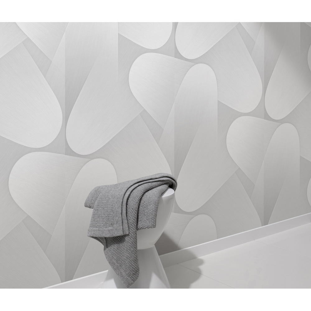 Erismann Elysium Alure Light Grey Wallpaper Image 3