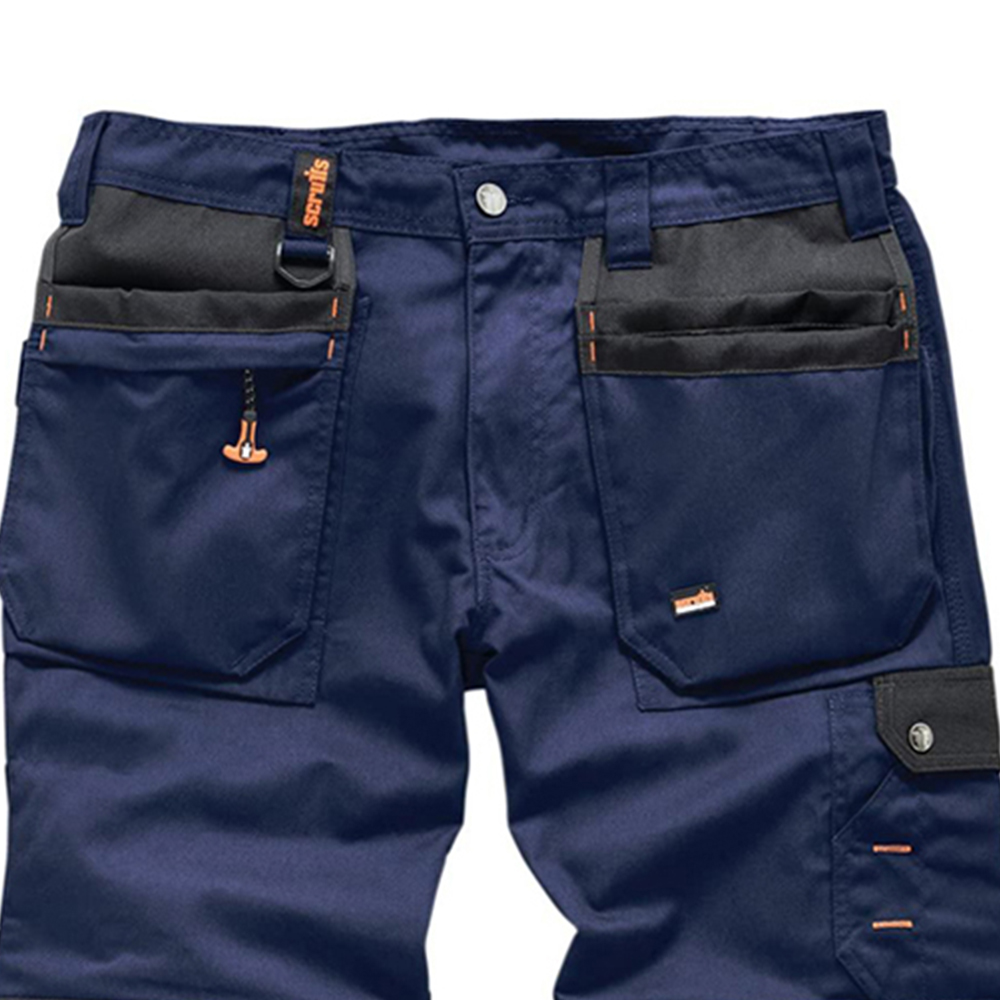 Scruffs Worker Plus Trouser 30L Navy Image 2