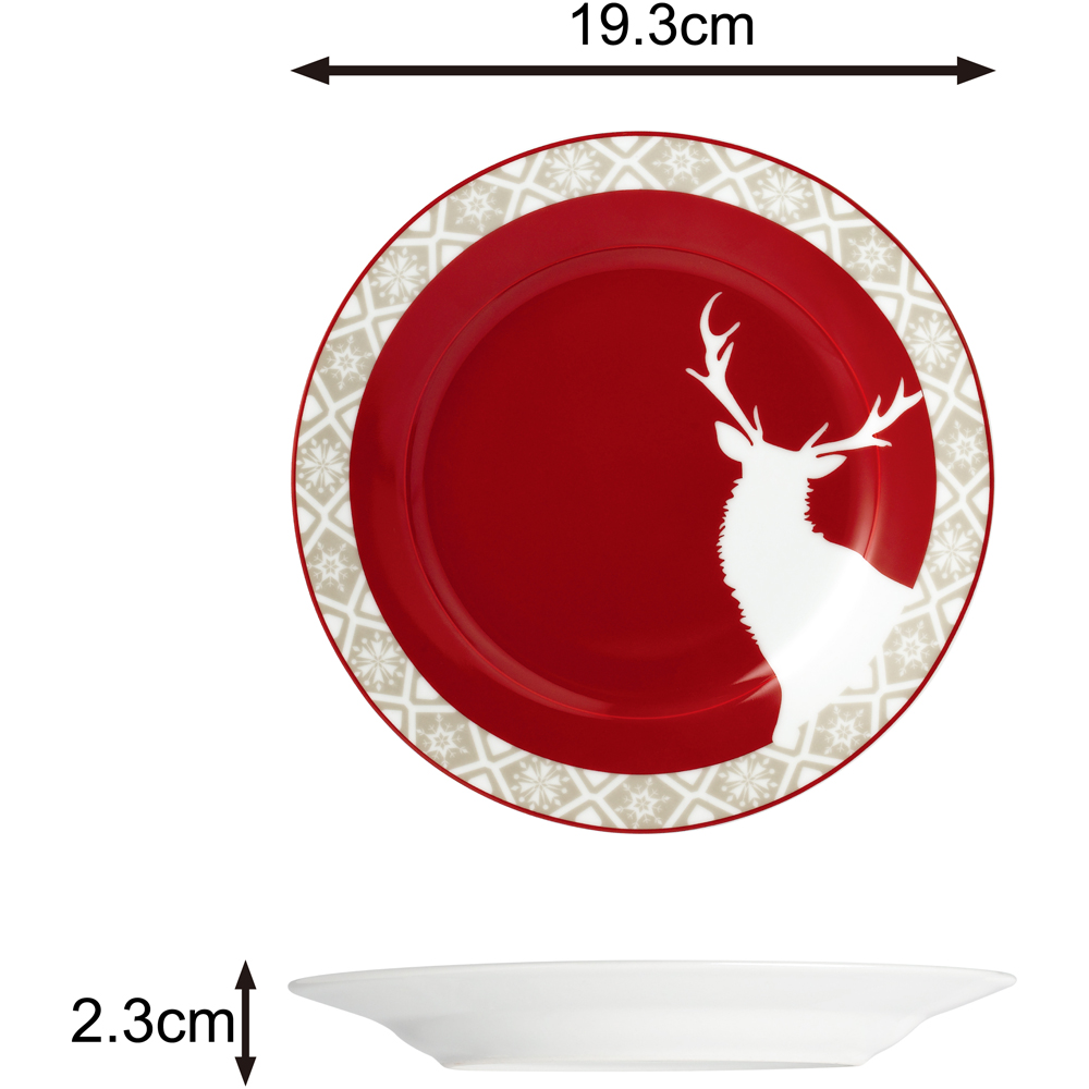 Waterside Nordic Reindeer 12 Piece Dinner Set Image 7