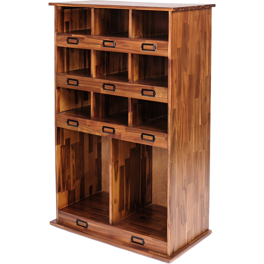 Charles Bentley Charnwood Large Wooden Shoe and Boot Locker Image 2