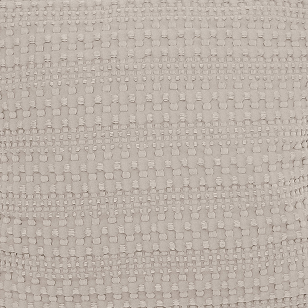 Velosso Waffle Fringed Beige Filled Cushion 43 x 43cm 2 Pack Image 2