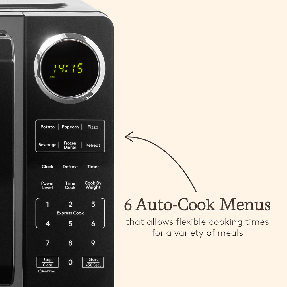 Haden 214690 Black 23L Digital Microwave 900W Image 7