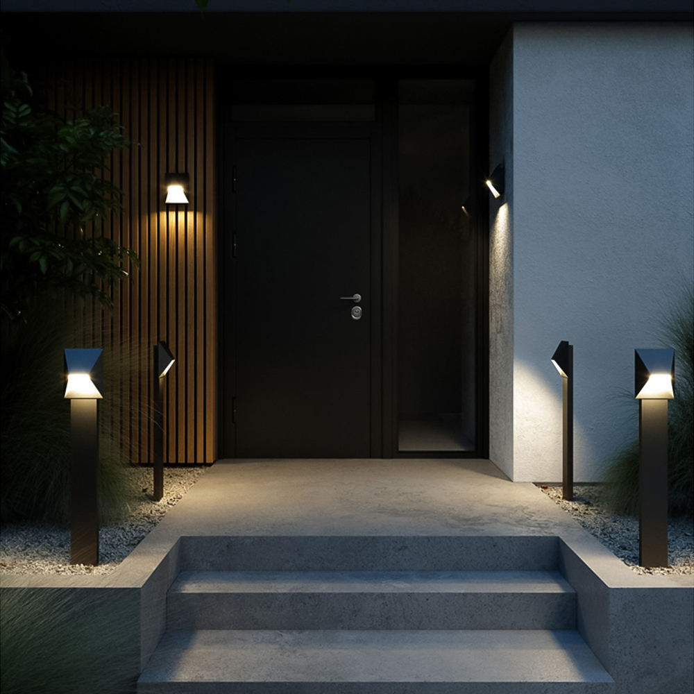 Nordlux Pontio 15 Black Outdoor Garden Light Image 2