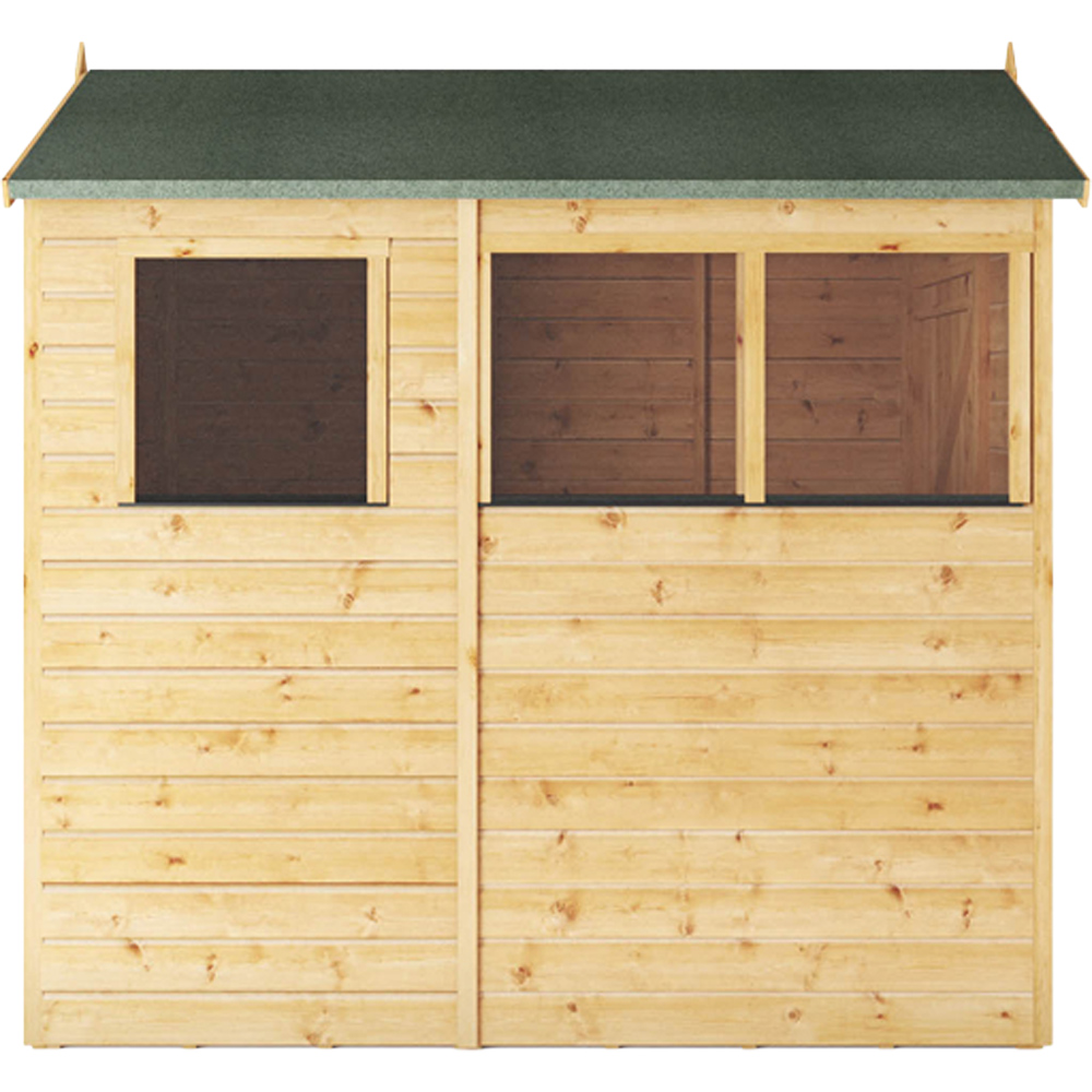 Mercia 7 x 5ft Shiplap Apex Wooden Shed Image 4