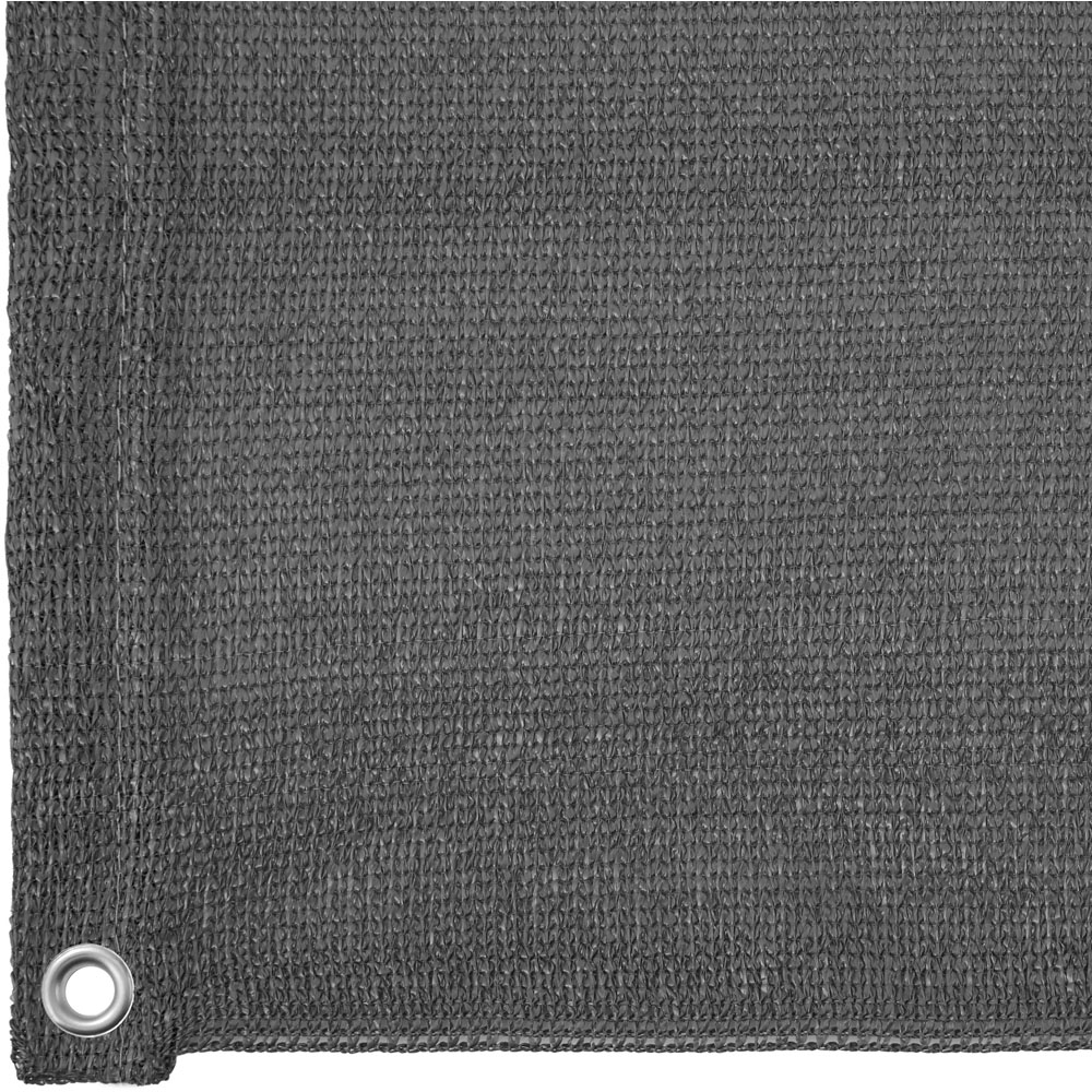 tectake 90 x 500cm Grey Type 2 Balcony and Garden Privacy Screen Image 4