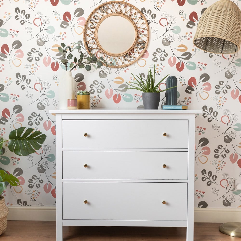 d-c-fix Matt White Sticky Back Plastic Vinyl Wrap Film 67.5cm x 5m Image 1