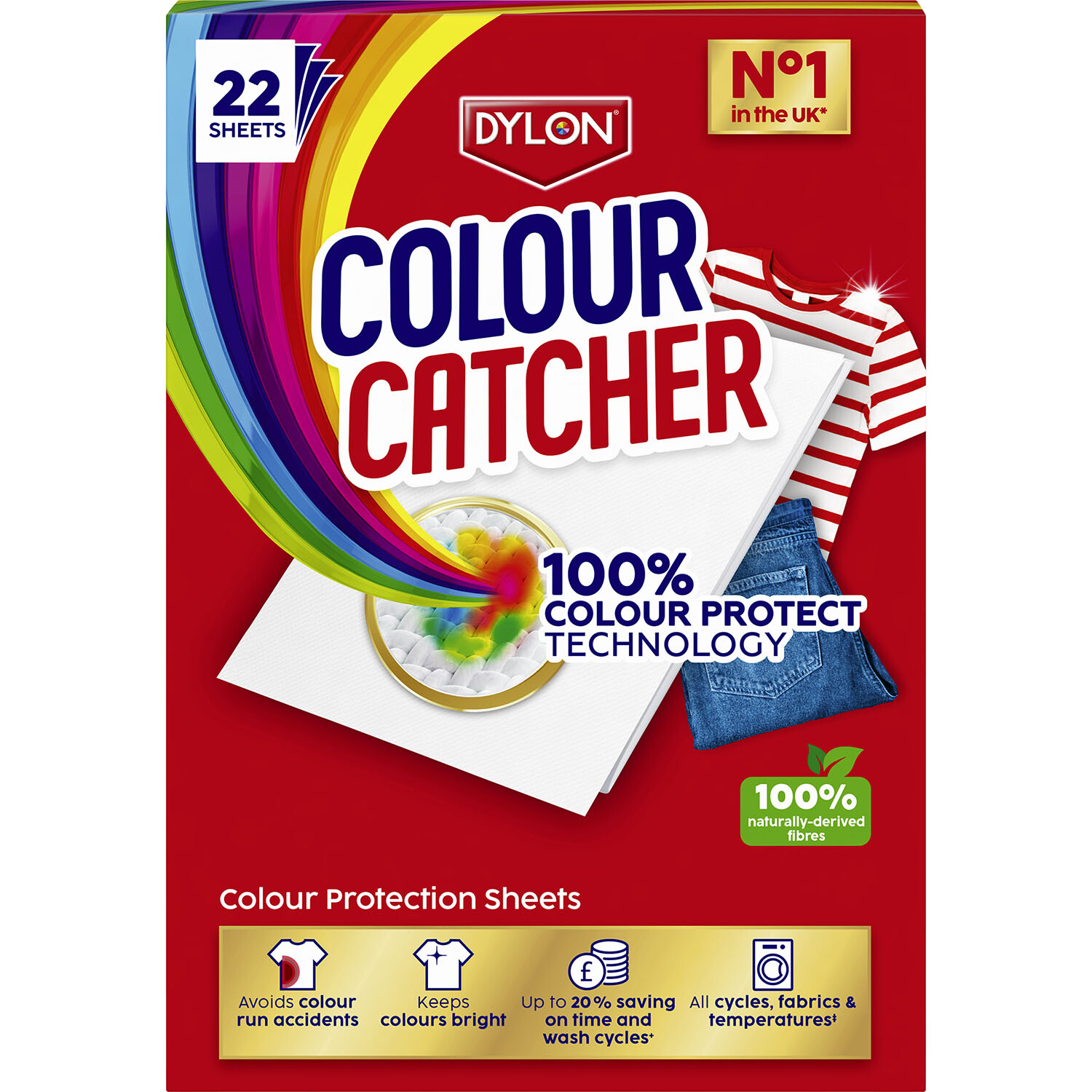 Dylon Colour Catcher Sheets - White / 22 Image