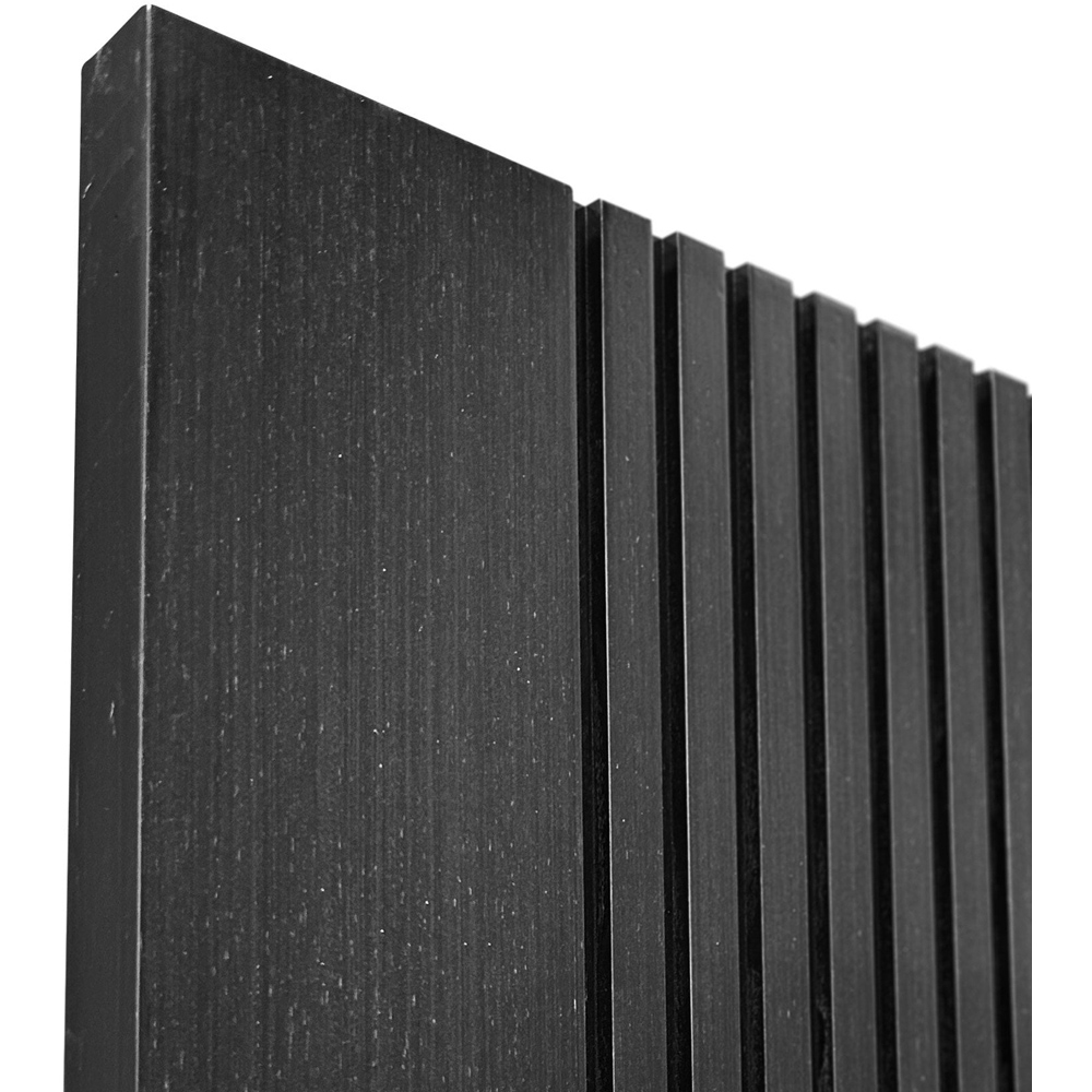 Miami Charcoal Black Fully Finished Solid Internal Door 1981 x 762 x 35mm Image 4