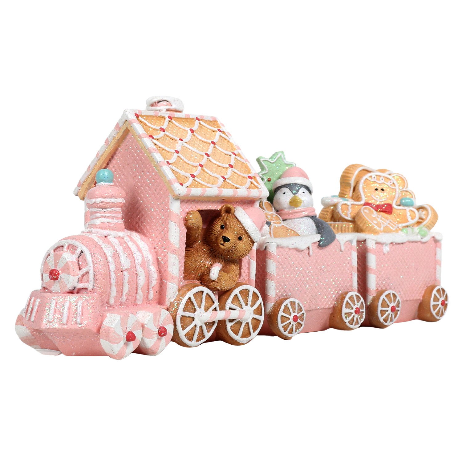 Pink Gingerbread Train - Pink Image 2