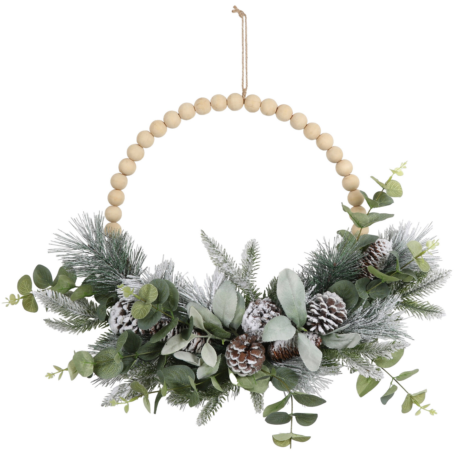 Beaded Floristry Wreath Image 1