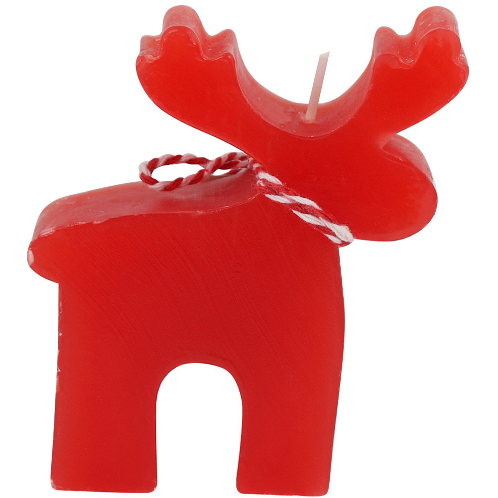 Single Reindeer Candle in Assorted styles Image 3