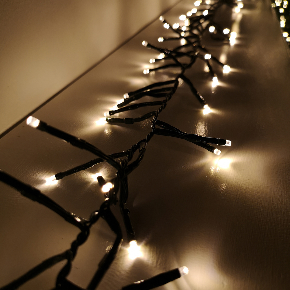 Samuel Alexander Warm White LED Cluster Christmas Lights 62.5m Image 2