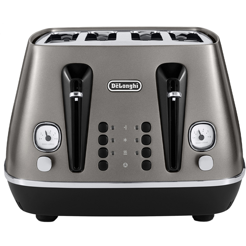 De'Longhi Distinta X DLPK17 Titanium 1.7L Kettle and 4 Slice Toaster Set Image 2
