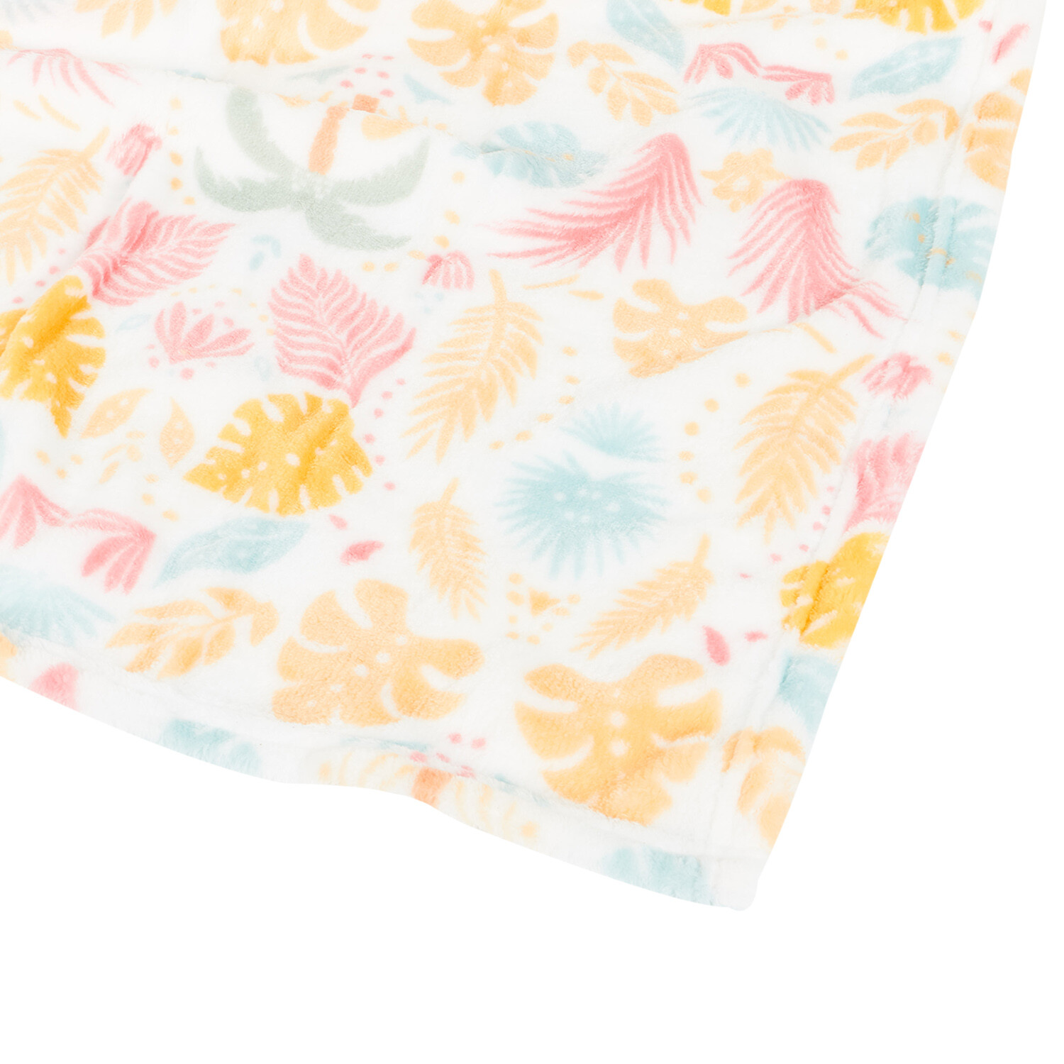 Mali Tropical Printed Fleece Throw - Multicolour Image 3