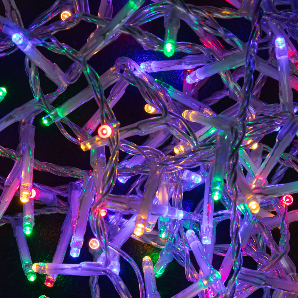 Samuel Alexander TreeBrights 750 Multicoloured LED Clear Cable Christmas String Lights 18.7m Image 7