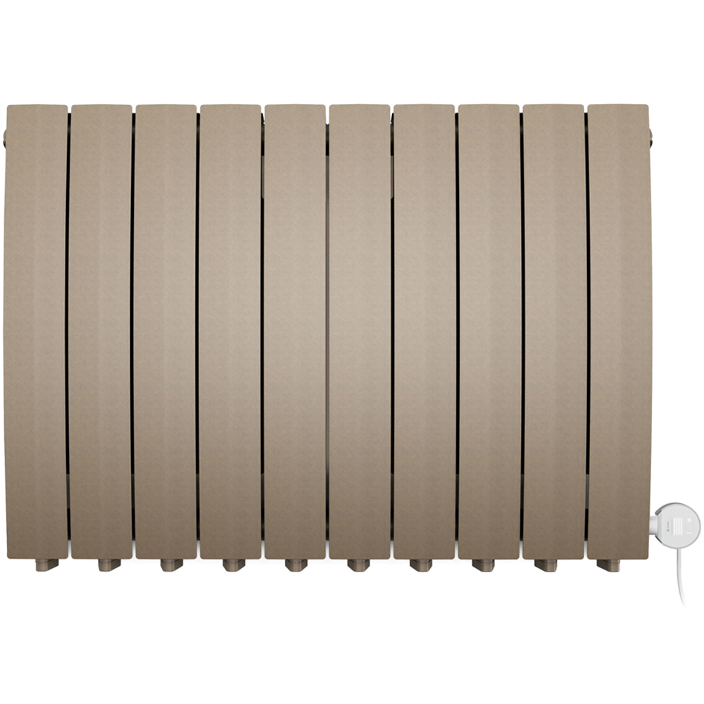 Terma Bergamo Wi-Fi Quartz Mocha Electric Radiator 1200W 590 x 800mm Image 3