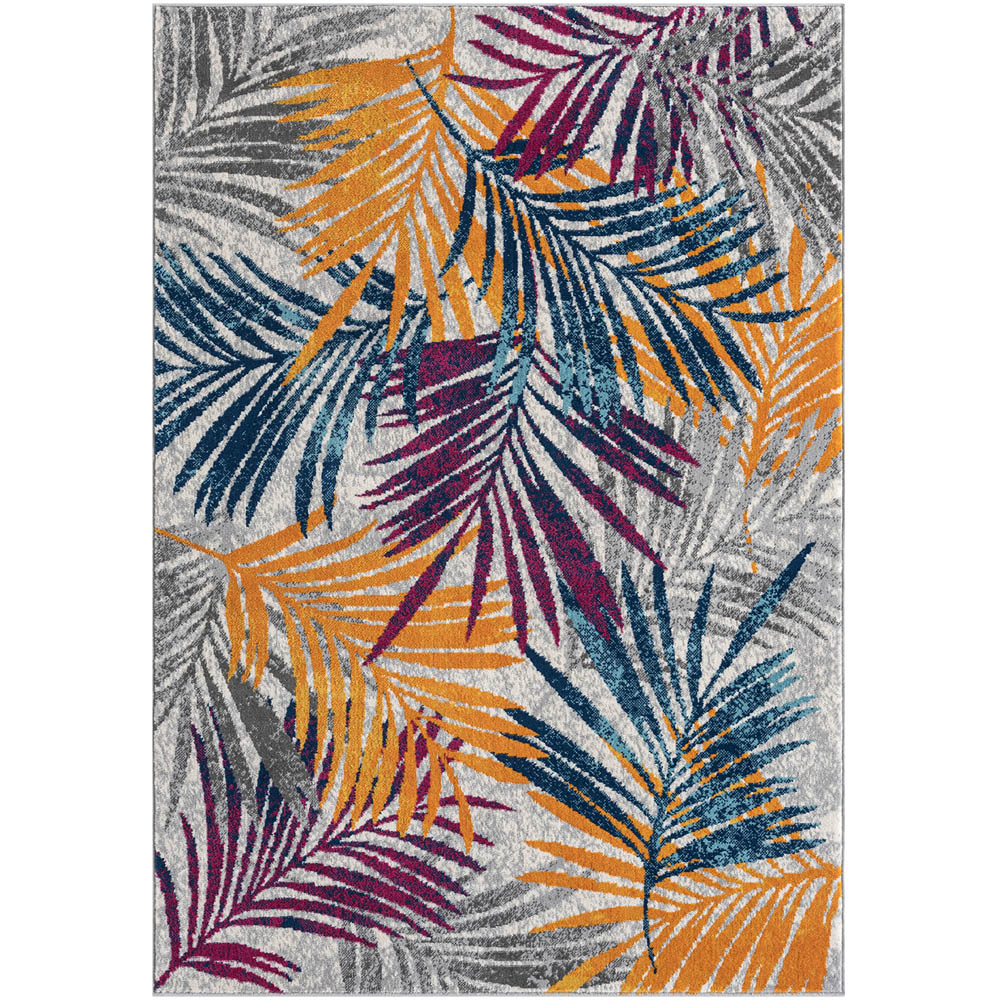 Desire Rugs San Marino Multicolour Leaf Rug 60 x 220cm Image 5