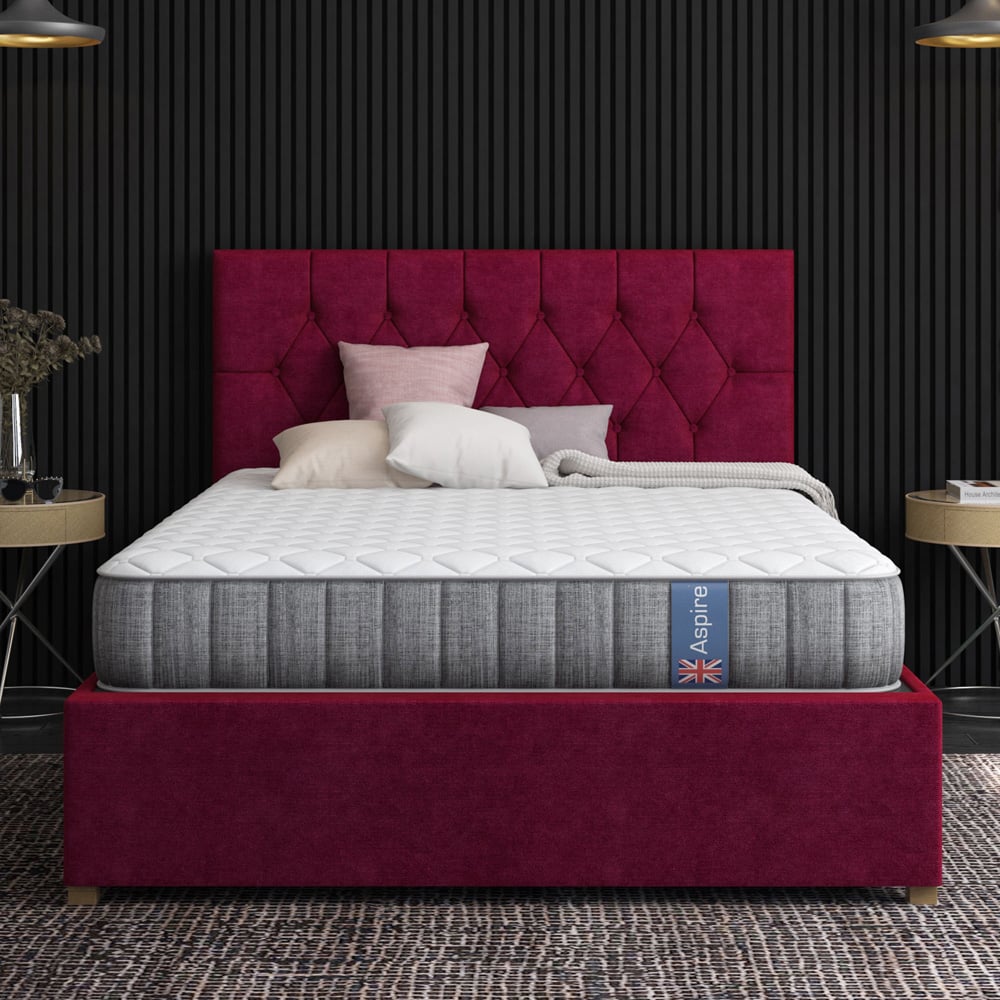 Aspire King Size Natural Breathable Pocket Sprung Mattress Image 2