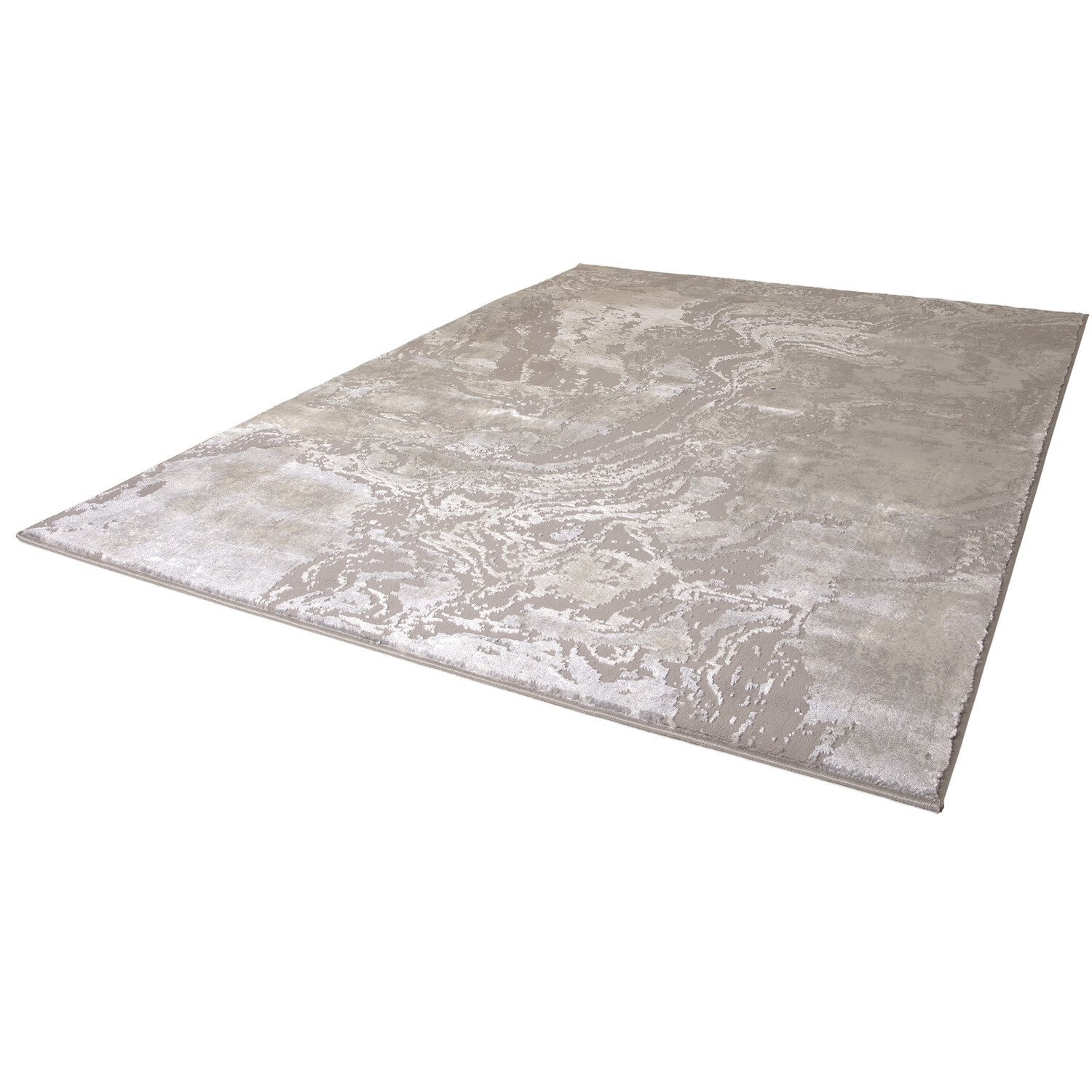 Cadiz Marble Rug - Taupe Image 3