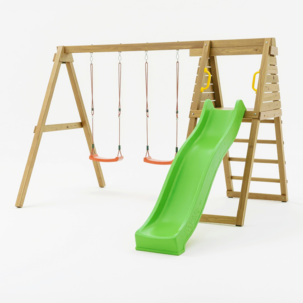 Shire Double Swing and Slide Set Image 4