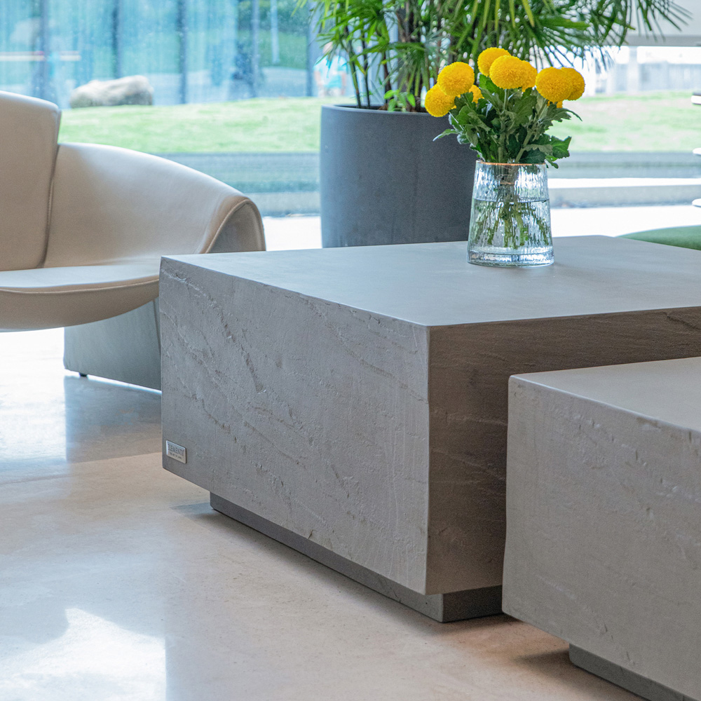 Elementi Colorado Space Grey GRC Medium Coffee Table Image 6