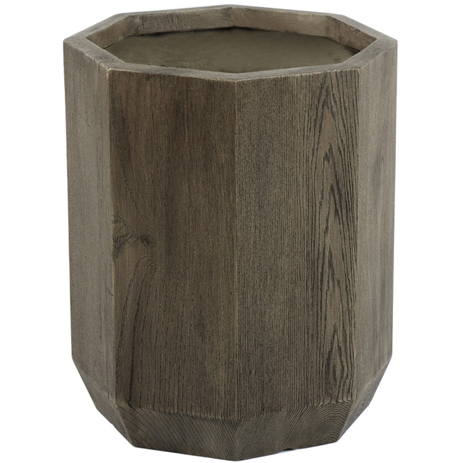 Hexagon Planter Wood 41.5cm Image