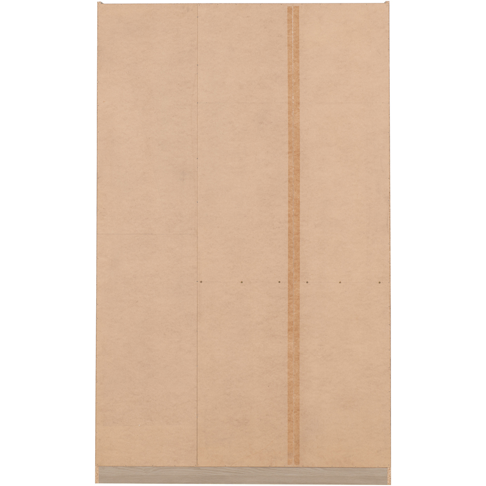 Seconique Paris 3 Door Smoked Ash Effect Mirror Wardrobe Image 6