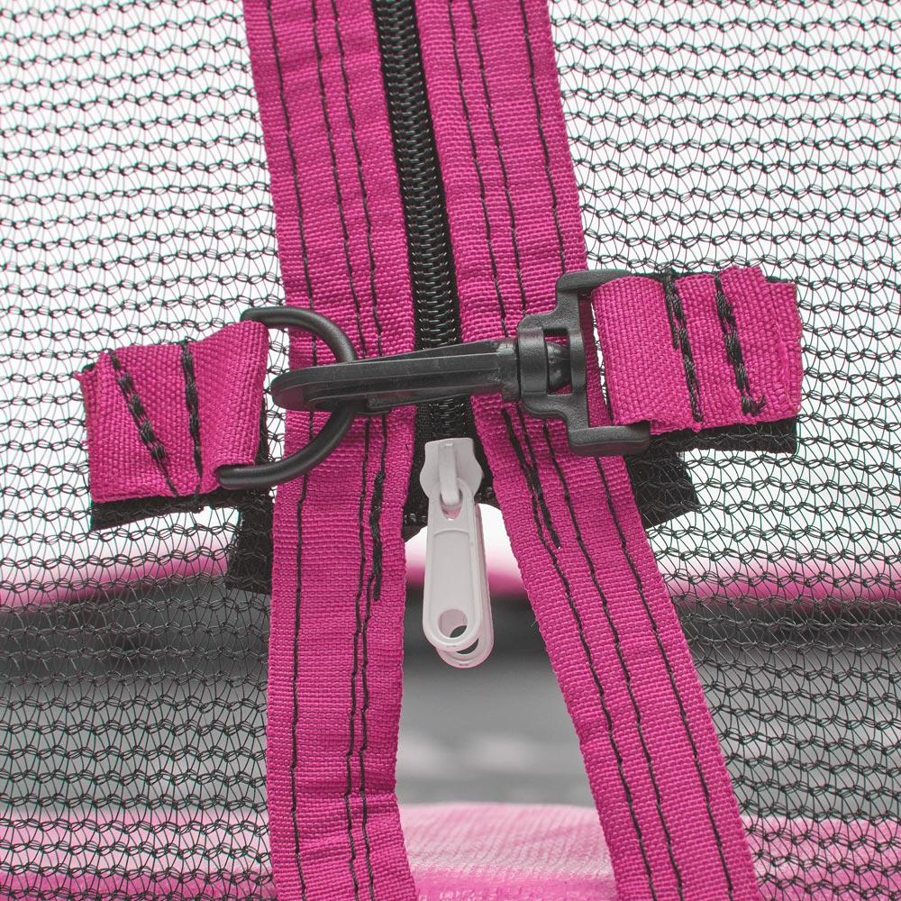 Plum Play Pink 6ft Springsafe Trampoline with Enclosure Image 6