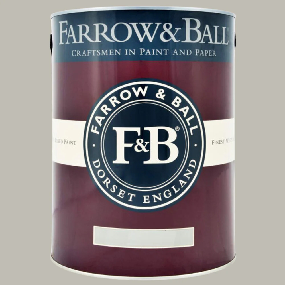 Farrow & Ball Modern Eggshell Purbeck Stone Satin Paint 5L Image 2
