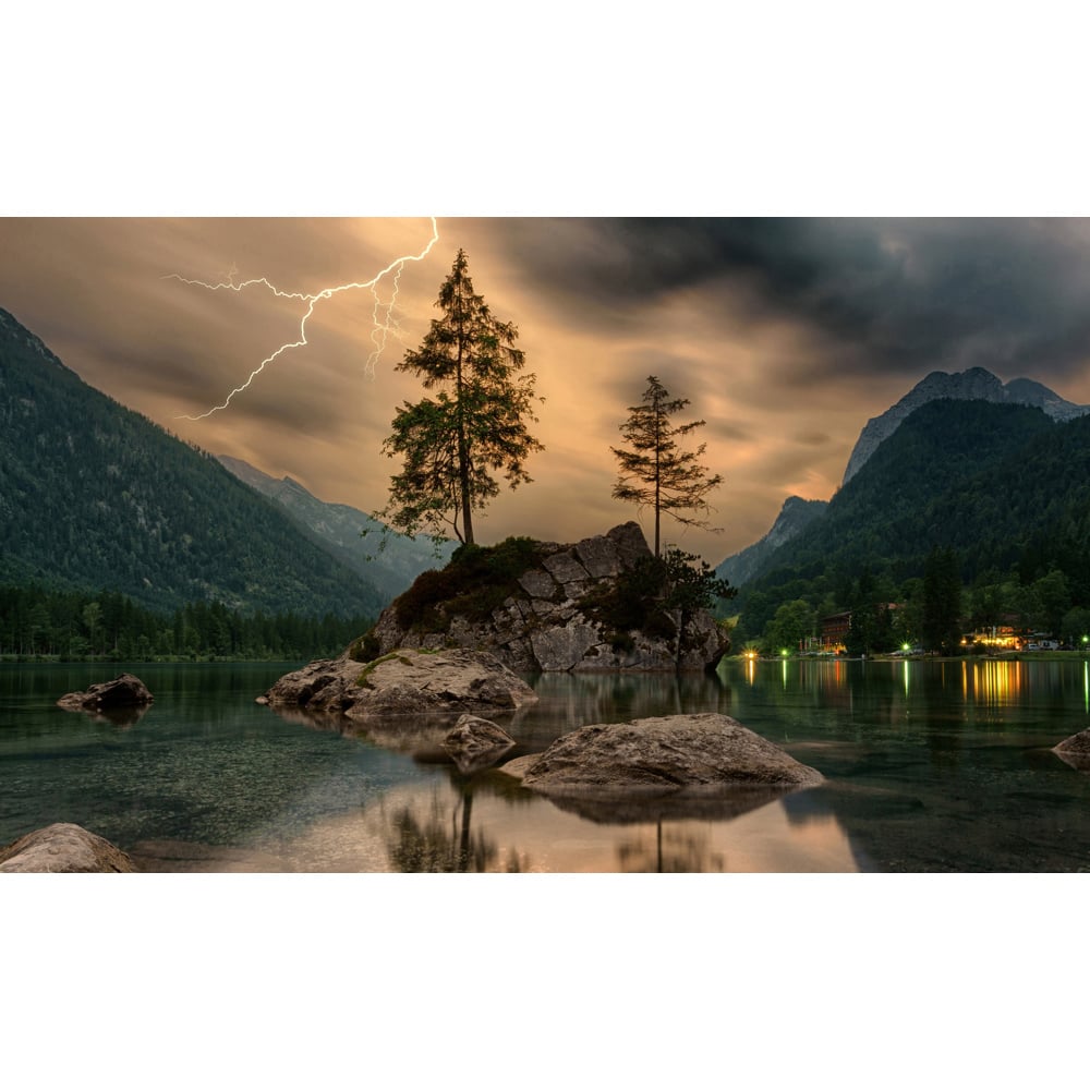 Mirrorstone Nexus Thunder Mountain Image Wi-Fi Infrared Heating Panel 580W 595 x 995mm Image 4