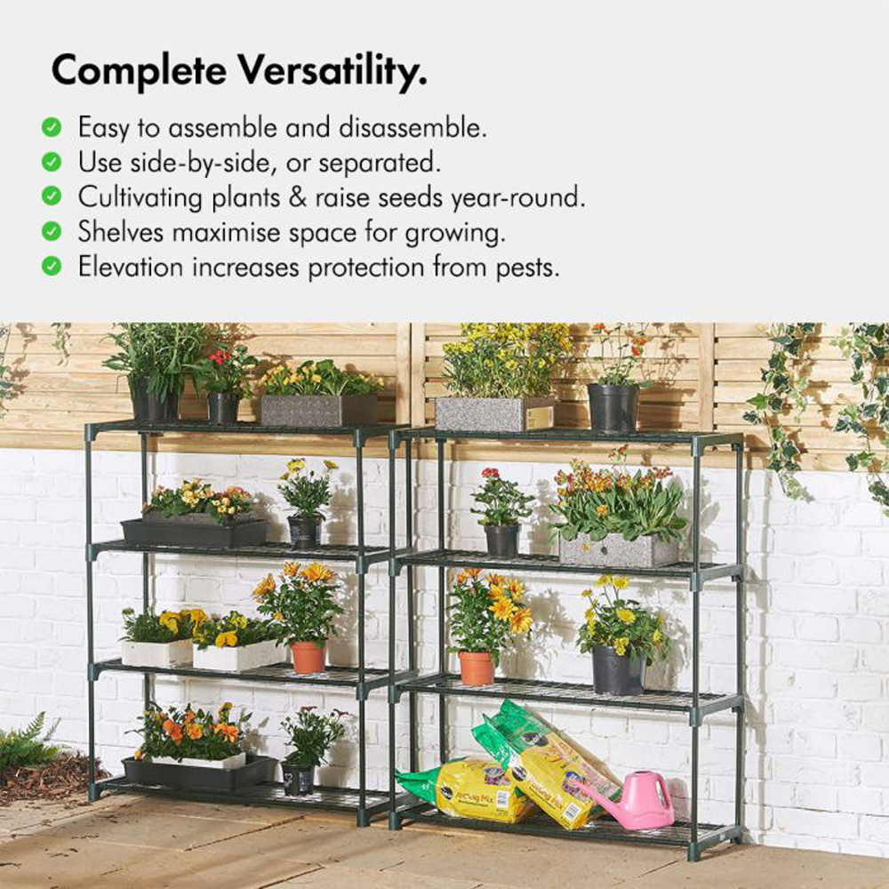 VonHaus 4 Tier Garden Display Unit 2 Pack Image 5