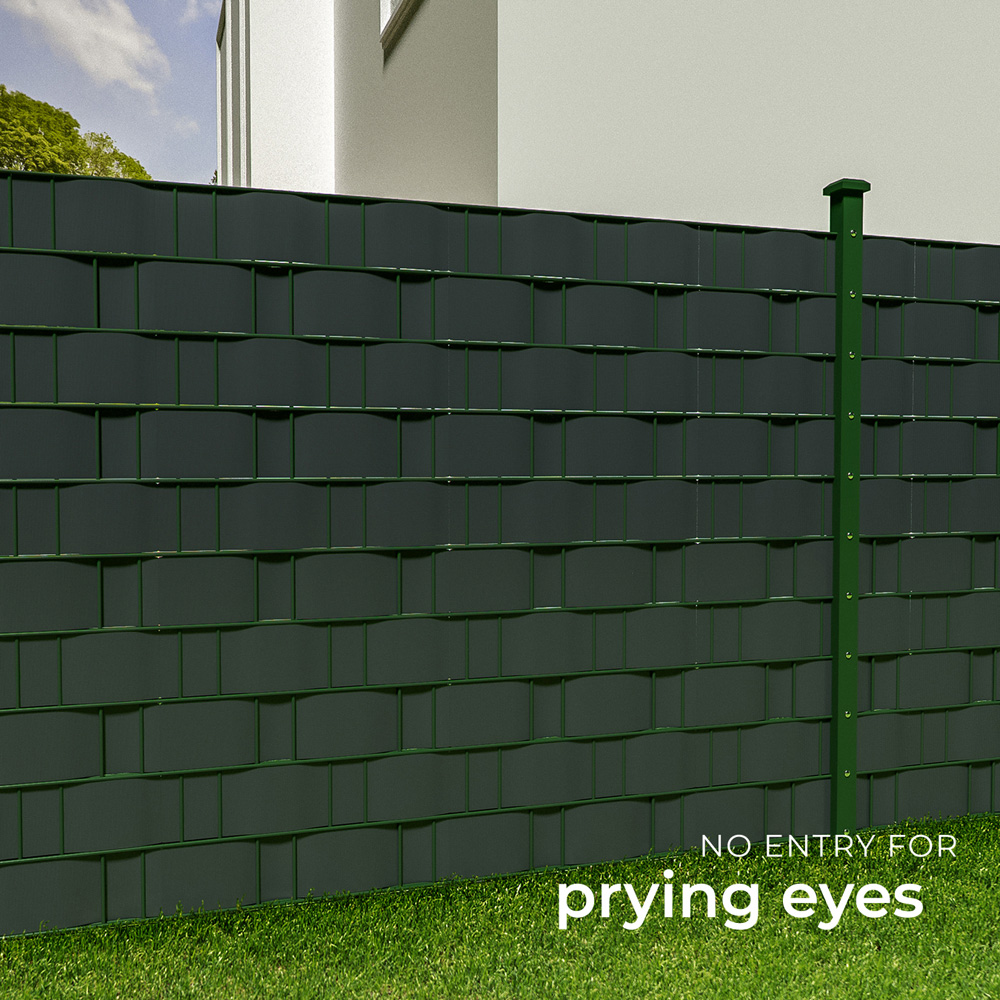 tectake Anthracite Privacy Film Double-Sided Print 7000cm Image 7