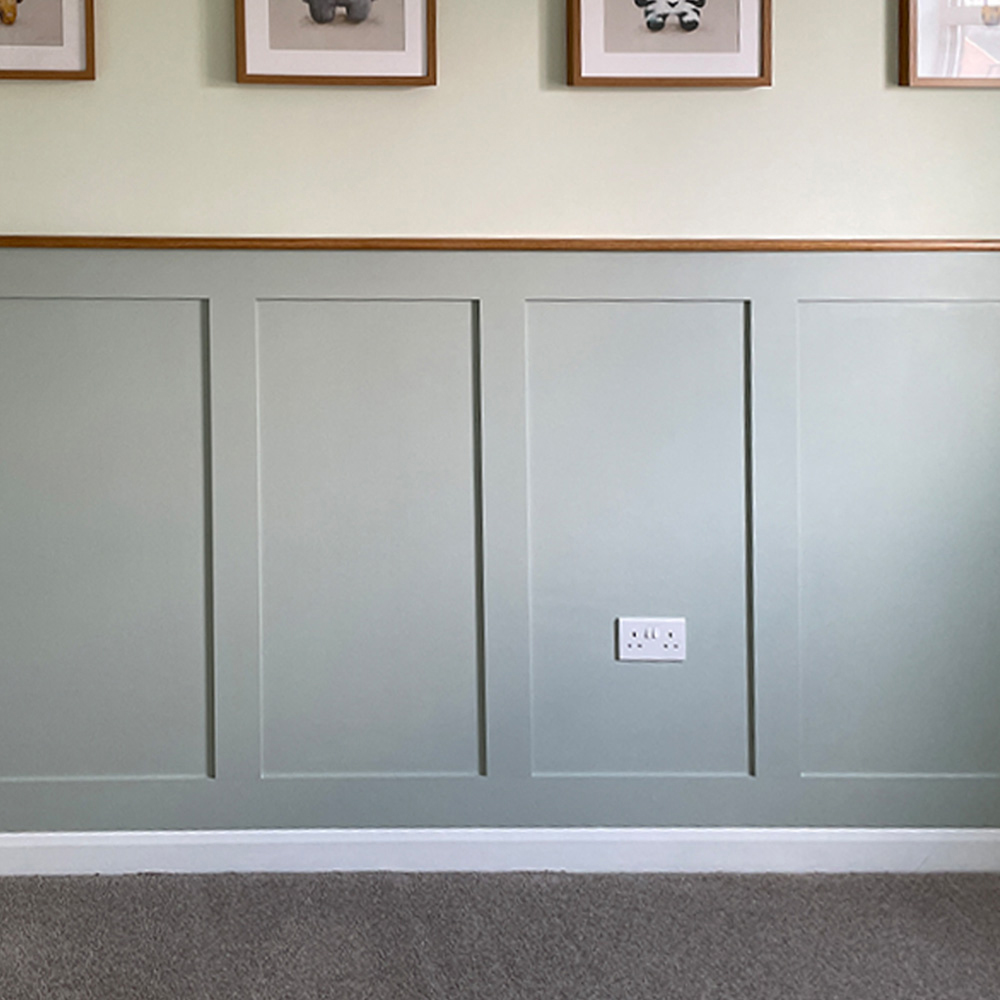 National Skirting White Primed Panelling Board 12mm 100 x 2440mm Image 2