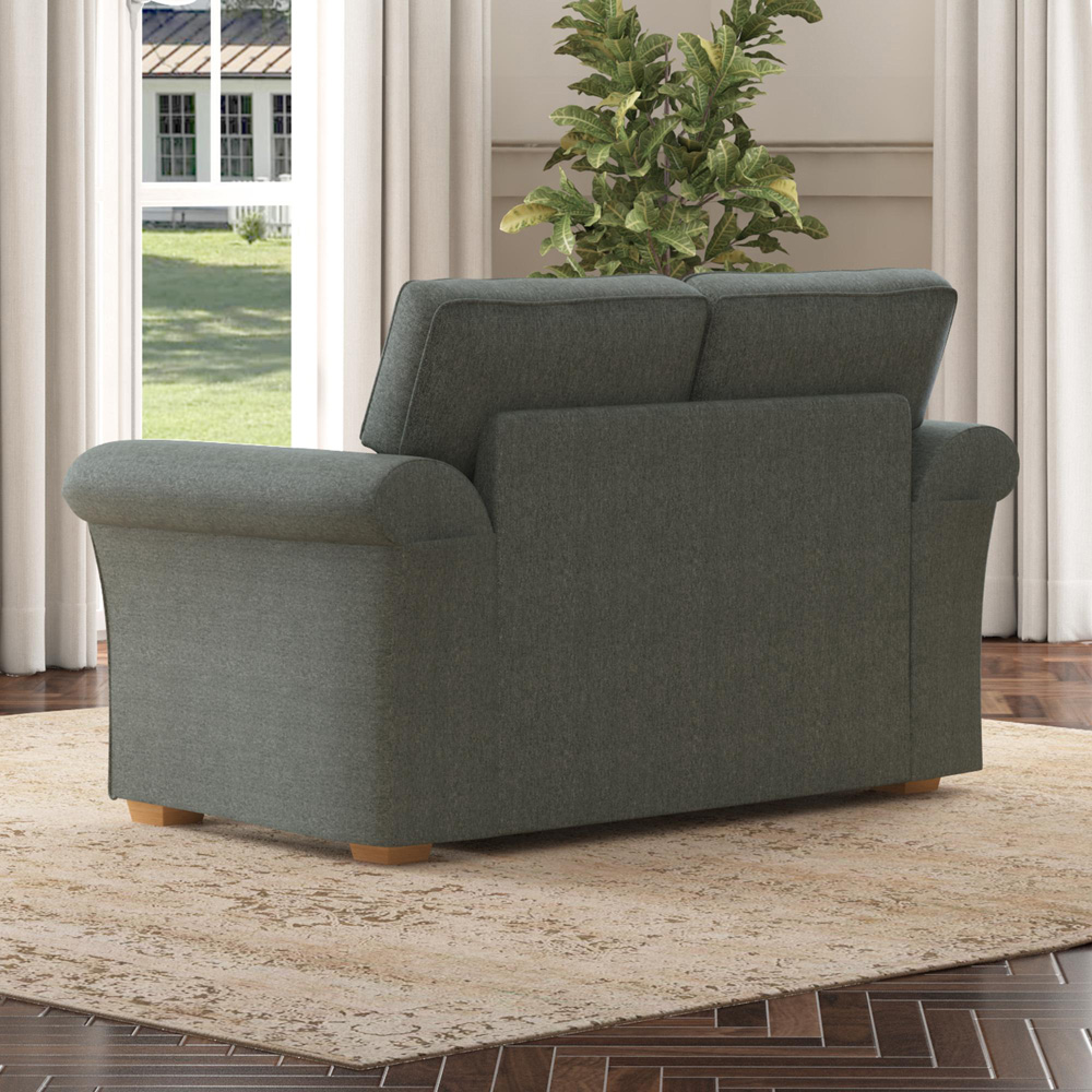 Castleacre 2 Seater Venice Granite Fixed Back Sofa Image 6