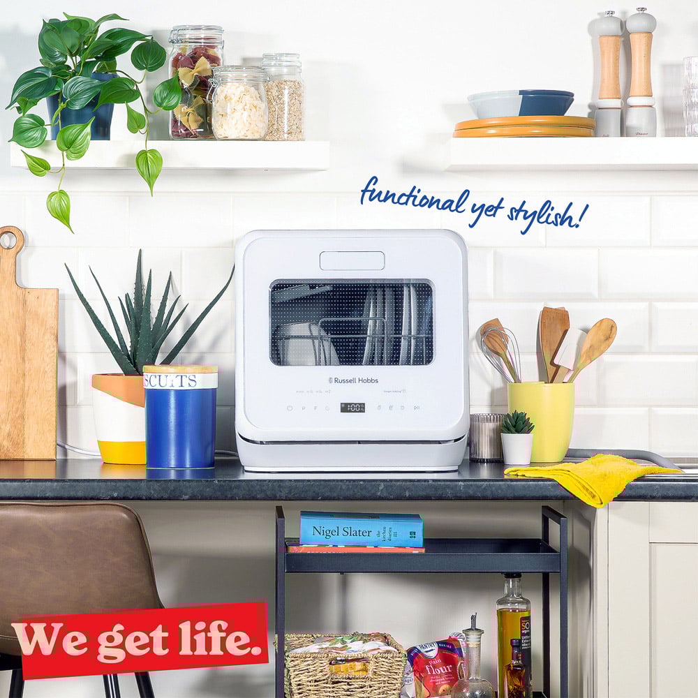 Russell Hobbs RH2TTDW101W White Dishwasher Image 5