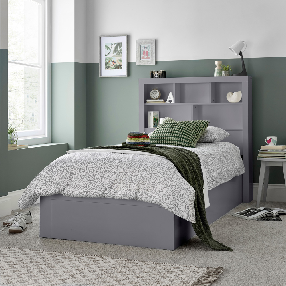 Bedmaster Oscar Grey Wooden Ottoman Bed Image 6